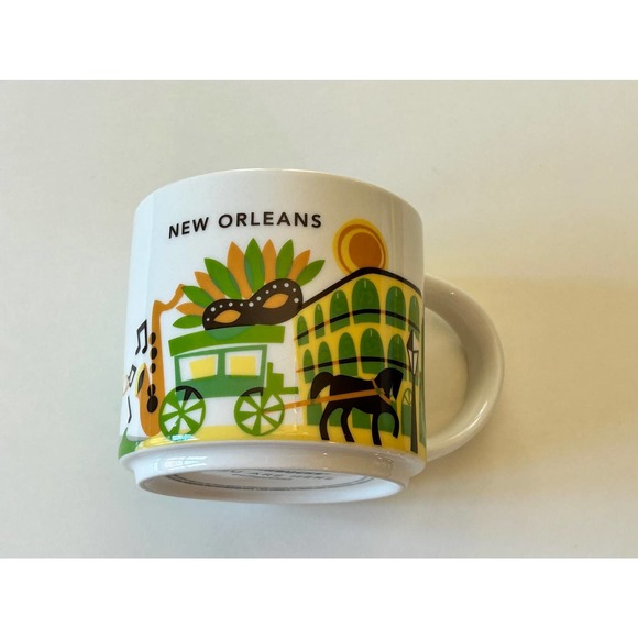 Starbucks Coffee Mug Cup New Orleans You Are Here Collection - Picture 1 of 10